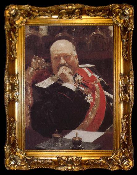 framed  Ilia Efimovich Repin Ignacio Nagiyev portrait, ta009-2